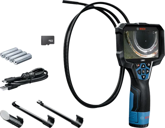 Camera kiểm tra Bosch GIC 5-27 C kèm phụ kiện.