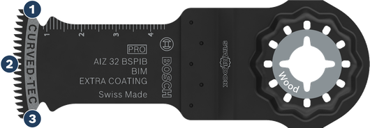 Lưỡi cưa gỗ Bosch Starlock AIZ 32 BSPIB.