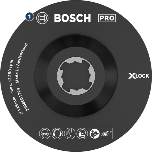 Đĩa cắt máy mài góc Bosch X-LOCK 125mm.