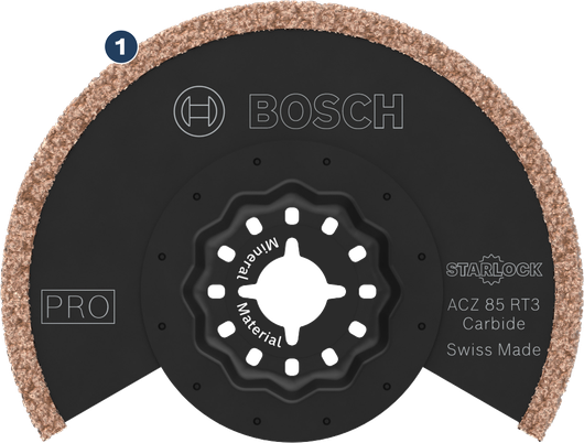 Lưỡi cắt cacbua Starlock Bosch ACZ 85 RT3.