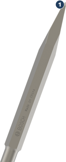 Đục nhọn Bosch PRO HEX 17-4C, 280 mm.
