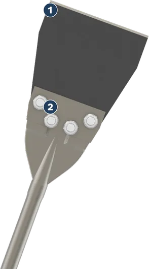 Máy cạo sàn Bosch PRO SDS max 152 x 635 mm.