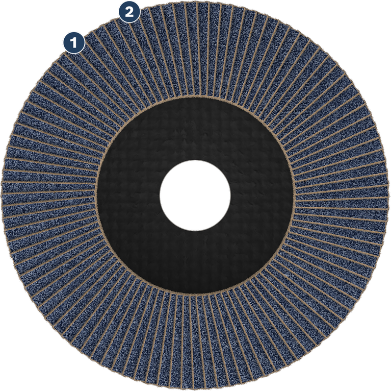 Đĩa mài thô Bosch Expert có nắp dành cho máy mài góc.