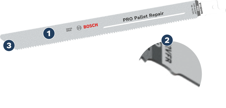 Lưỡi cưa lọng Bosch PRO Pallet Repair.