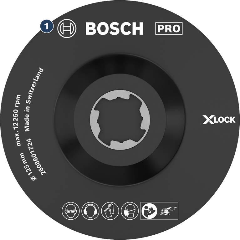 Đĩa cắt máy mài góc Bosch X-LOCK 125mm.