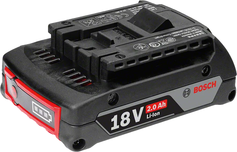 Bộ pin lithium-ion Bosch 18V 2.0Ah.