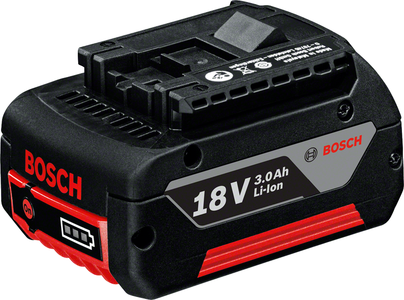 Bộ pin Bosch 18V 3.0Ah Li-Ion.