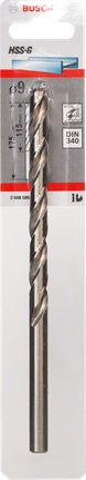 Mũi khoan kim loại HSS-G, DIN 340 Mũi khoan kim loại Bosch HSS-G DIN 340.