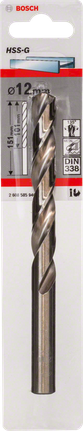 Mũi khoan kim loại Bosch 12 mm HSS-G.