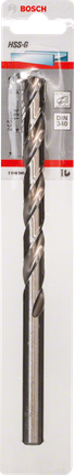 Mũi khoan kim loại HSS-G, DIN 340 Mũi khoan kim loại Bosch HSS-G DIN 340.