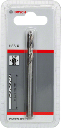 Mũi khoan dẫn hướng Bosch HSS-G 6.5×81mm.