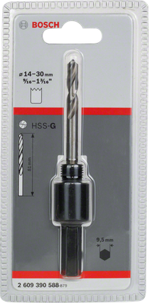 Bộ chuyển đổi ổ cắm lục giác Bosch 9,5 mm.