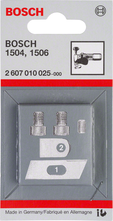 Bộ lưỡi cắt 5 món Bosch dành cho tấm kim loại GSC 2.8.
