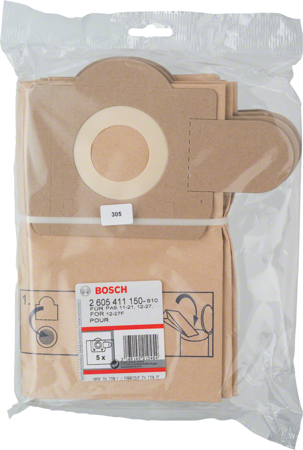 Túi lọc giấy Bosch gói 5 chiếc.