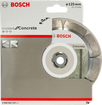 Đĩa cắt kim cương Bosch dùng cho bê tông, đường kính 125mm.
