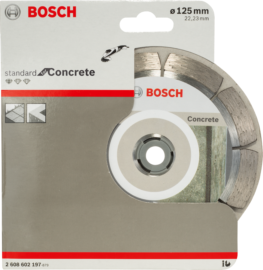 Đĩa cắt bê tông Bosch 125mm dành cho máy mài góc.