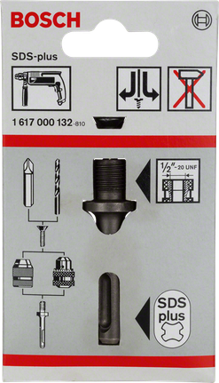 Bộ chuyển đổi Bosch SDS-plus 1/2″-20 UNF.