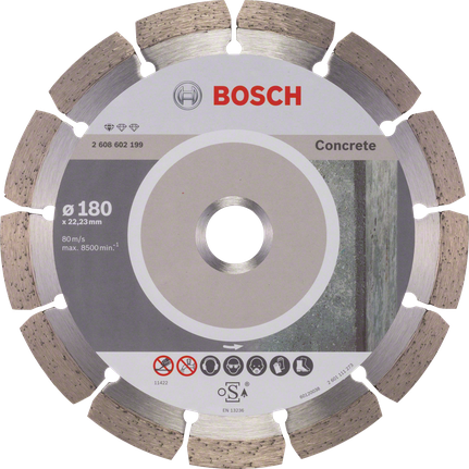 Đĩa cắt kim cương Bosch Standard for Concrete 180mm.