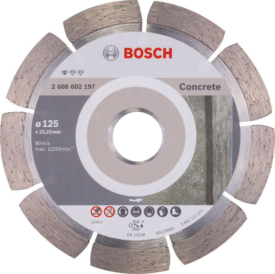 Đĩa cắt kim cương Bosch Standard for Concrete 125mm.