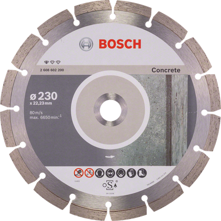 Đĩa cắt kim cương Bosch Standard for Concrete 230mm.