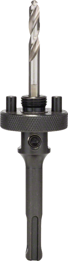 Bộ chuyển đổi Bosch SDS plus với mũi khoan có đường kính 6,35 mm.