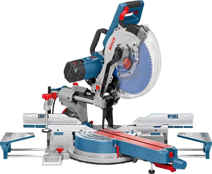 GCM 12 SDE Máy cưa góc trượt Bosch GCM 12 SDE có lưỡi cưa dài 305 mm.