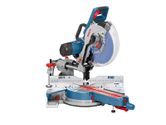 Máy cưa góc trượt Bosch GCM 12 SDE có lưỡi cưa dài 305 mm.