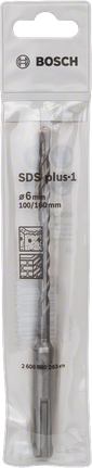 Mũi khoan búa SDS plus-1 Mũi khoan búa Bosch SDS plus-1 6 mm.