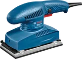 Máy chà nhám quỹ đạo Bosch GSS 2300 có tấm rộng 92mm.