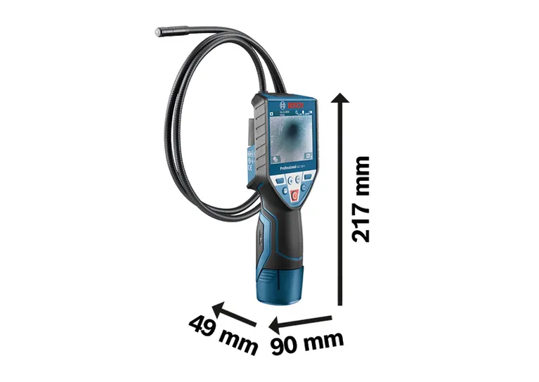 Kích thước camera kiểm tra.
