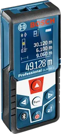 Máy đo laser Bosch GLM 50 C có màn hình kỹ thuật số.