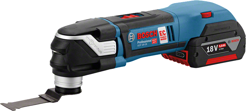 Dụng cụ đa năng dùng pin Bosch GOP 18V-28 với StarlockPlus.