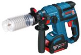 Máy khoan búa Bosch GBH 18 V-EC sử dụng pin 18V.