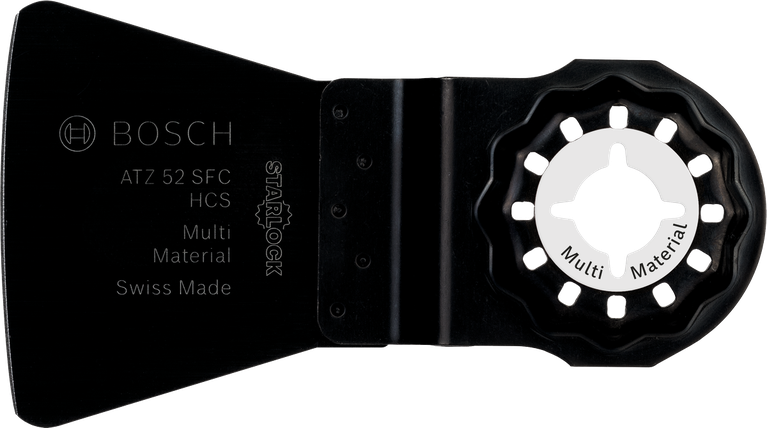 Lưỡi nạo HCS ATZ 52 SFC, linh loạt Lưỡi cạo đa vật liệu Bosch ATZ 52 SFC Starlock.