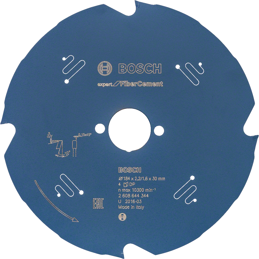 Lưỡi cưa Bosch Expert FiberCement 184x30 mm.
