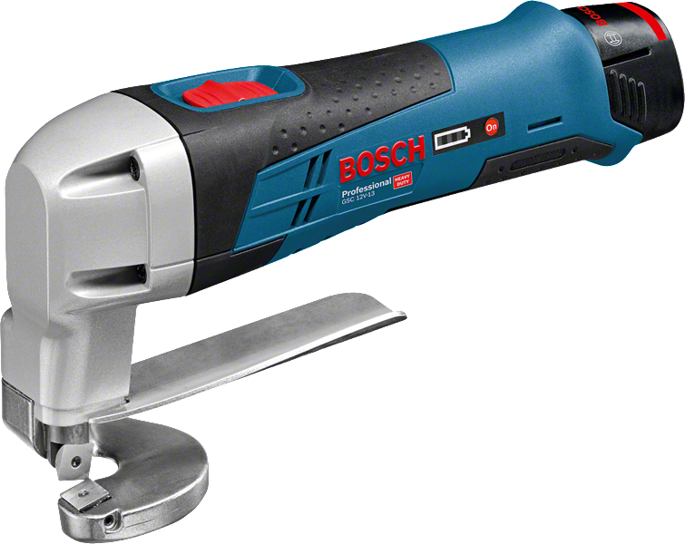 Máy cắt kim loại dùng pin Bosch GSC 12V-13 dùng để cắt thép.