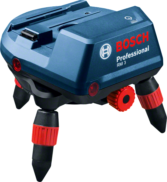 Phụ kiện Bosch RM 3 có chân máy có thể điều chỉnh.