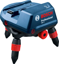Phụ kiện Bosch RM 3 có chân máy có thể điều chỉnh.