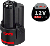 Bộ pin Bosch 12V 2.0Ah Li-Ion.