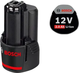 Bộ pin Bosch 12V 2.0Ah Li-Ion.