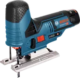 Máy cưa lọng dùng pin Bosch GST 12V-LI cho khả năng cắt chính xác.