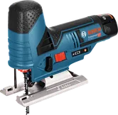 Máy cưa lọng dùng pin Bosch GST 12V-LI cho khả năng cắt chính xác.