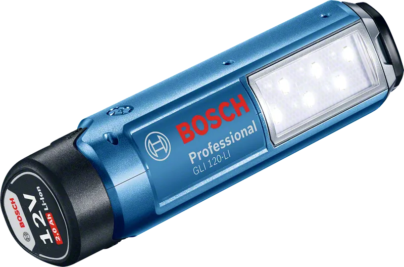 Đèn làm việc không dây LED Bosch GLI 120-LI.