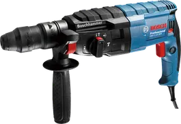 Máy khoan búa quay Bosch GBH 2-24 DFR có tay cầm bên hông.