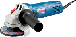 Máy mài góc Bosch GWS 750-100 có tay cầm bên hông.