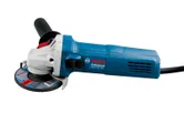 Máy mài góc Bosch GWS 750-100 có tay cầm tiện dụng.