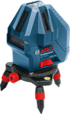 Máy cân bằng laser Bosch GLL 5-50 X có chân máy.