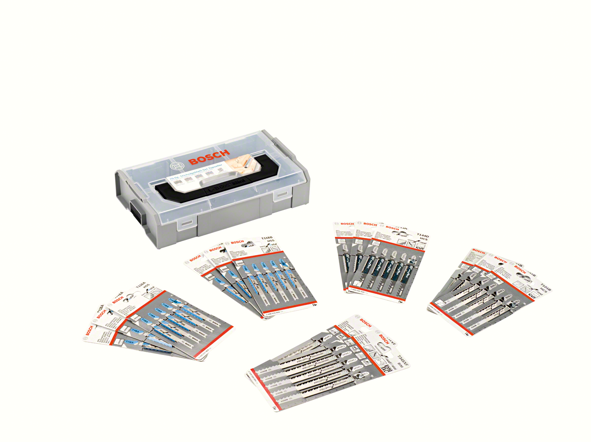 Bộ lưỡi cưa lọng Bosch với răng mài T 101 B.