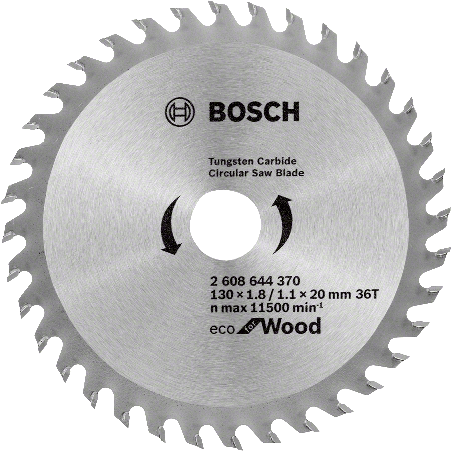 Lưỡi cưa tròn Bosch Eco dùng cho gỗ 130mm 36 răng.