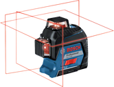 Máy cân bằng laser Bosch GLL 3-80 có khả năng chiếu đường thẳng 360°.